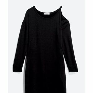 Nine Britton Black Long Sleeve Dress
